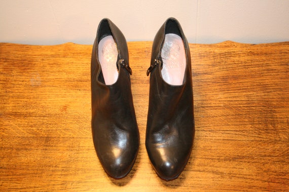 Size 7.5 VINTAGE BOOT HEELS,vintage shoes boot he… - image 2