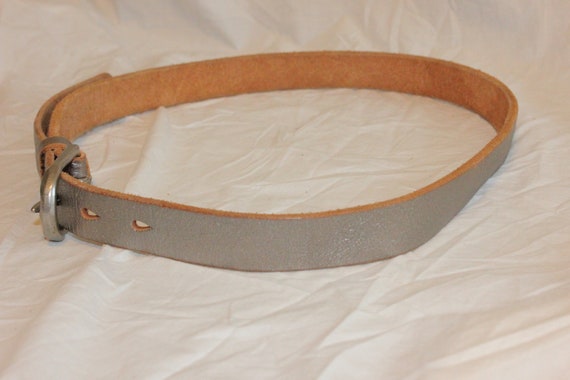 VGT WOMEN LEATHER Belt,vintage small womens leath… - image 5