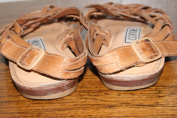 Size 6,BOHO LEATHER SANDALS,sandals 6,bohemian sa… - image 4