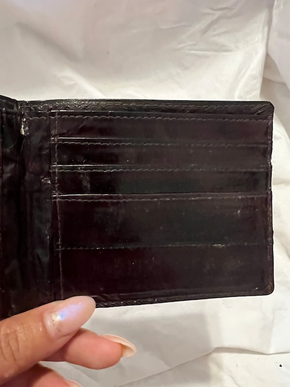 VGT LEATHER WALLET,vintage minimalist wallet,vint… - image 8