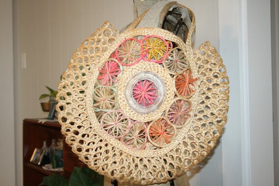 70s,BOHO FLOWER BAG,boho bag,bohemian bag,hobo,hip