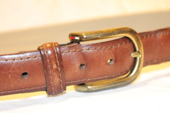 TOMMY HILFIGER LEATHER Belt,Tommy Hilfiger belt,T… - image 2