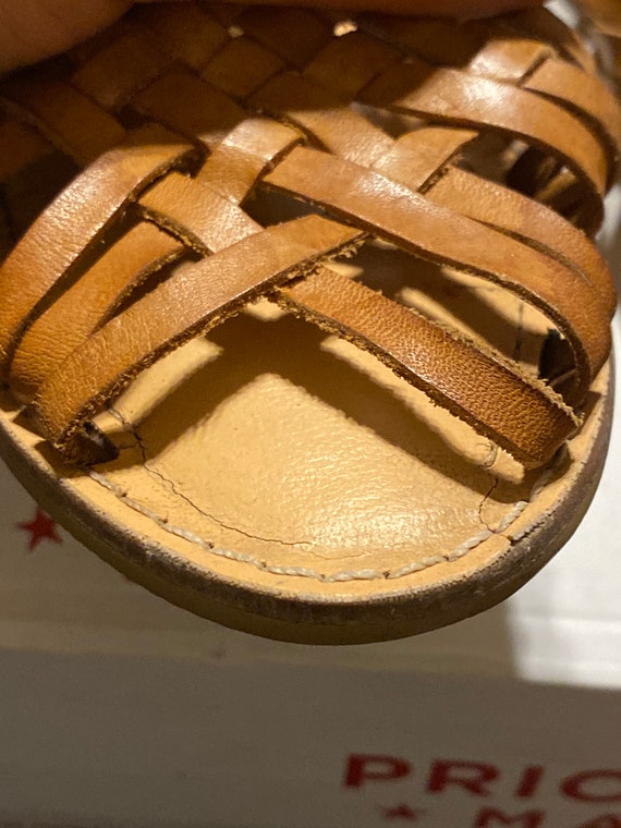 Size 6,BOHO LEATHER SANDALS,sandals 6,bohemian sa… - image 8