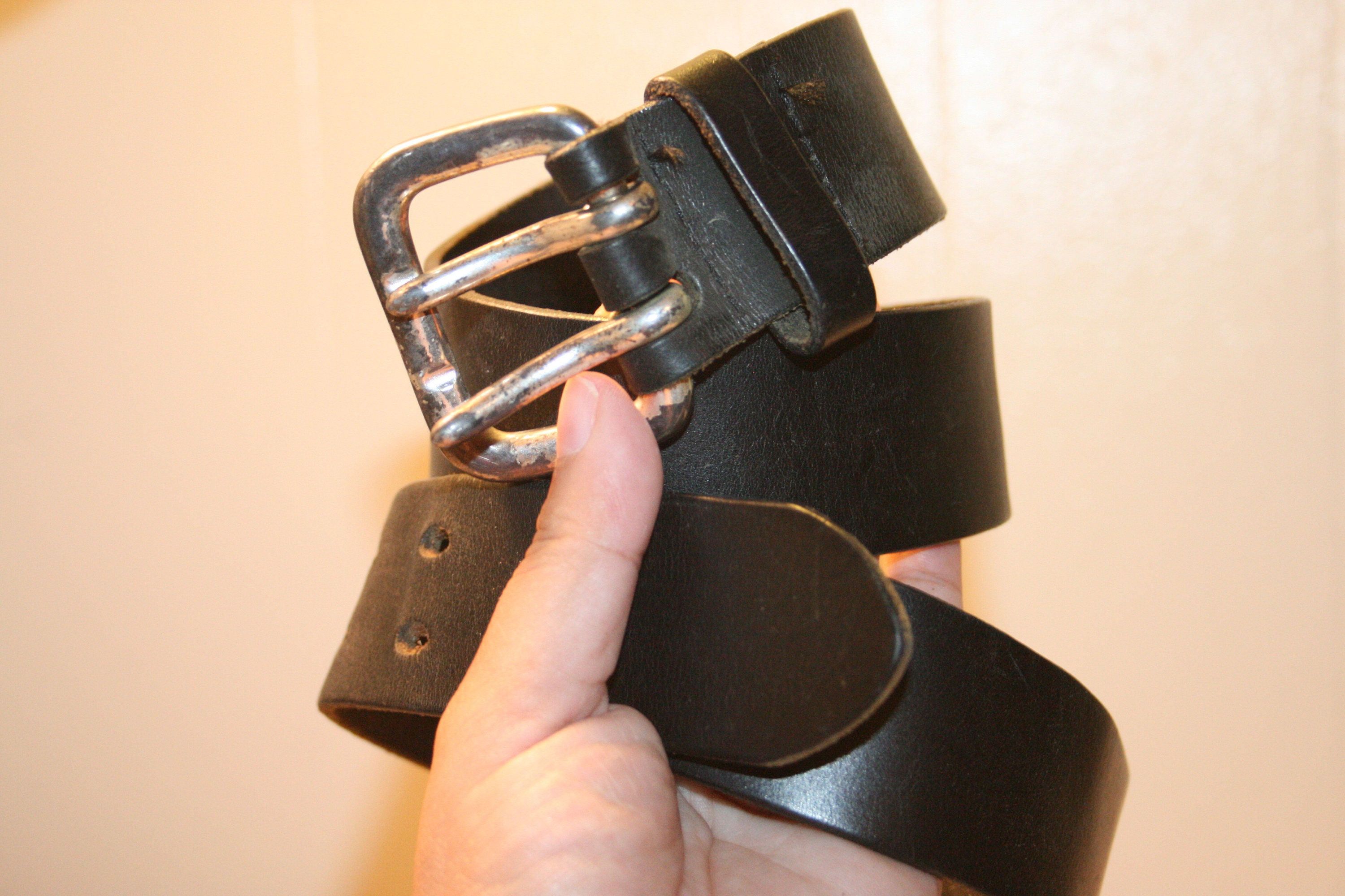 DOUBLE PRONG BLACK Beltdouble Prong 