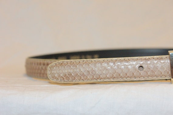 Raina Majove Snake Buckle Belt