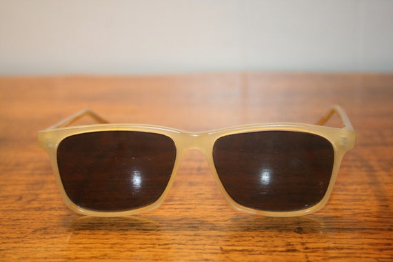 RETRO VINTAGE SUNGLASSES Yellow,sunglasses vintag… - image 3