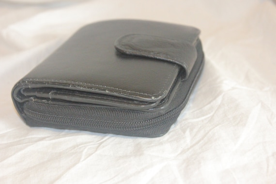 VINTAGE LEATHER ORGANIZER Wallet,vintage leather … - image 3