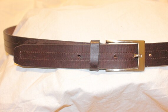 MENS LEATHER WIDE Belt,leather belt mens,mens lea… - image 4