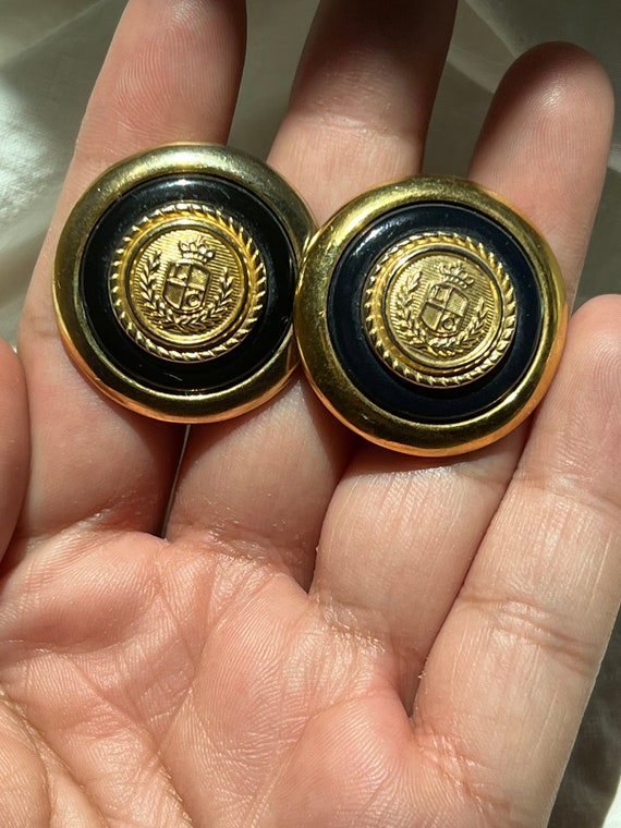 VGT BIG EARRINGS,vintage big circle earrings,earri