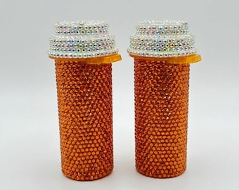 Bedazzled receptbelagd pillerflaska