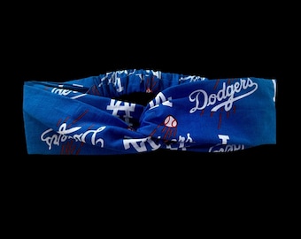 hairband blue dodgers