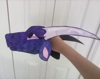 Wings of Fire Nightwing Dragon Puppet