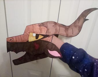 Wings of Fire Mudwing Dragon Puppet