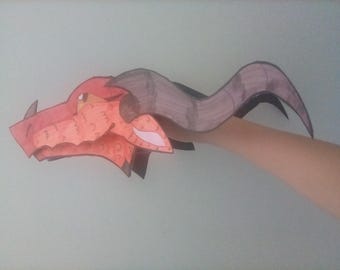 Wings of Fire Skywing Dragon Puppet
