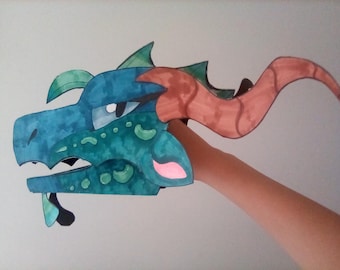 Wings of Fire Seawing Dragon Puppet