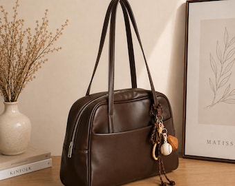 Large Shoulder Bag for Women, Minimalist Tote Bag, Elegant Everyday Handbag