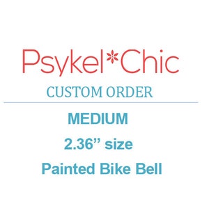 custom painted bicycle bell, bicycle accessories, personalized painting, pet portraits, bike accessories, bicycle bell, cycling gifts, biker