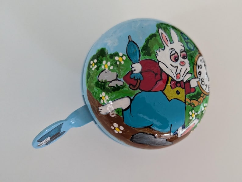 Alice in Wonderland, Bicycle Bell, Bike Bell, Rabbit, Teaparty, Mad ...
