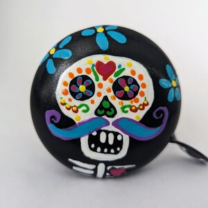Skull Bike Bell Skull Bicycle Bell Painted Bicycle Bell Painted
