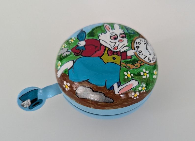 Alice in Wonderland, Bicycle Bell, Bike Bell, Rabbit, Teaparty, Mad ...