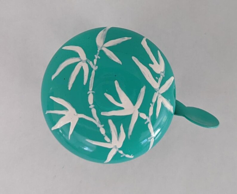Painted Bike Bell Bike Bell Bicycle Bell Bamboo Painting Etsy