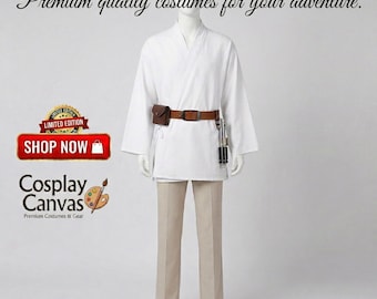 Handcrafted Obi-Wan Kenobi replica tunic set, fabrics for ultimate Star Wars cosplay - Jedi Costume