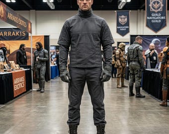 Mando cosplay - Handmade Mando-Inspired Flight Suit 3-Piece Bounty Hunter Cosplay