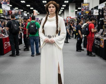 Prinzessin Leia White Cosplay für Frauen inspiriert von Star Wars Cosplay - TheCosplayCanvas