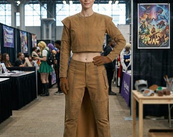 Mandalorian Book of Boba Fett Flight Suit | Star Wars Bounty Hunter Cosplay Outfit - Boba Fett