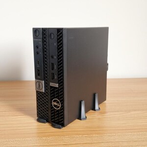 Base de soporte vertical para dos mini PC para modelos Dell, HP y Lenovo MFF