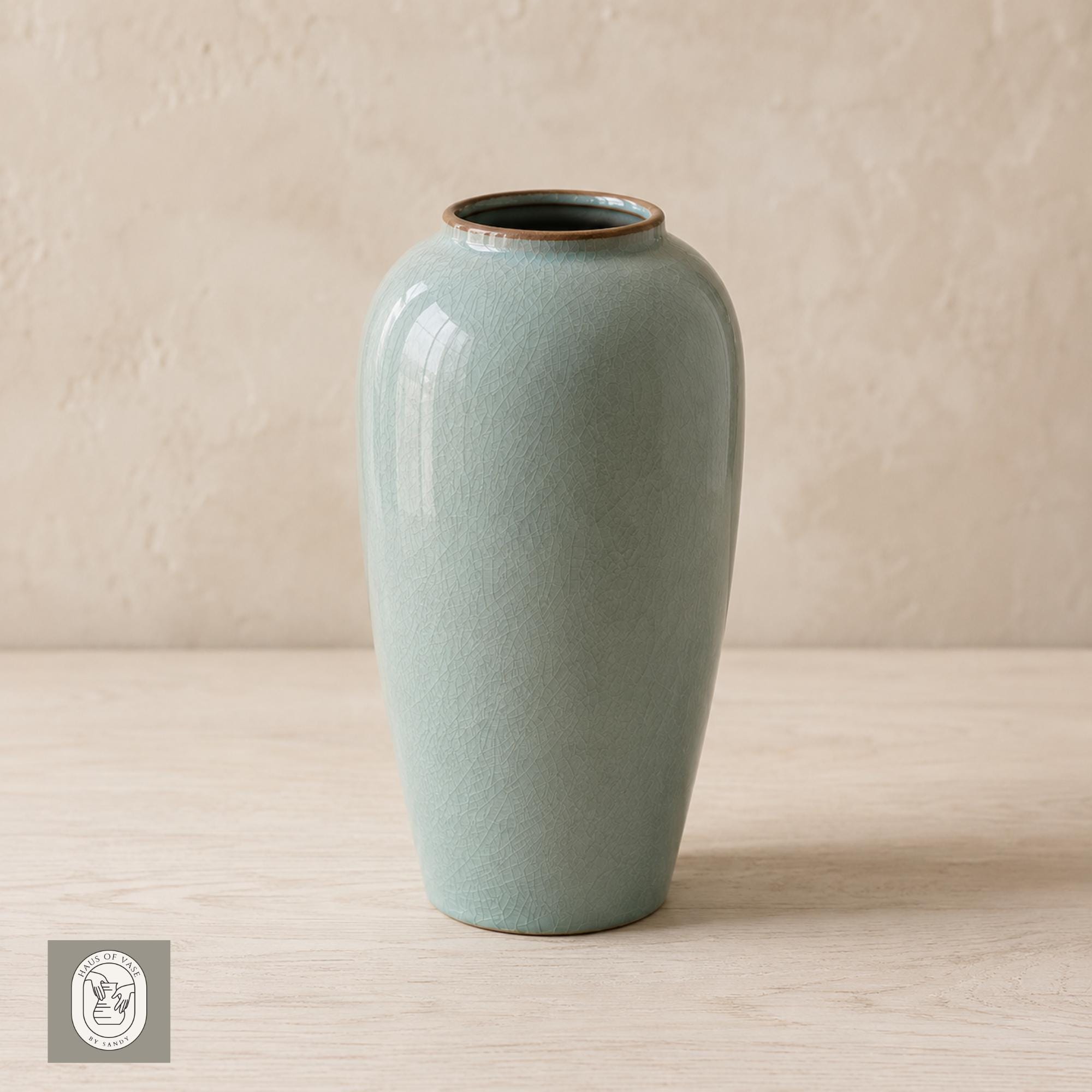 陶器の青い花瓶 - Etsy 日本