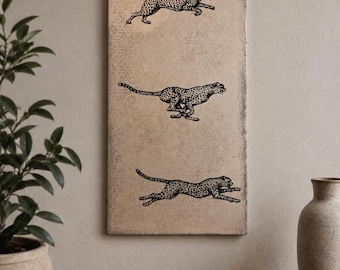 Running Cheetah Tile