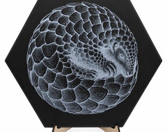 Pangolin Hex Tile