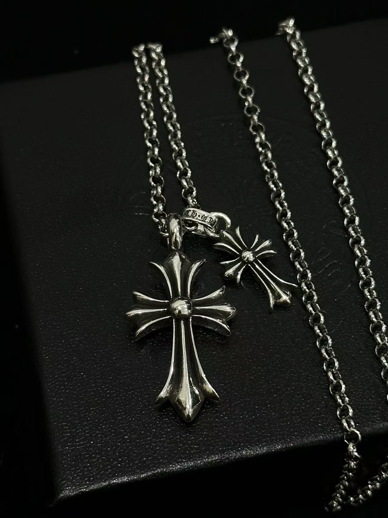 Opium Cross Chain Gold - Etsy