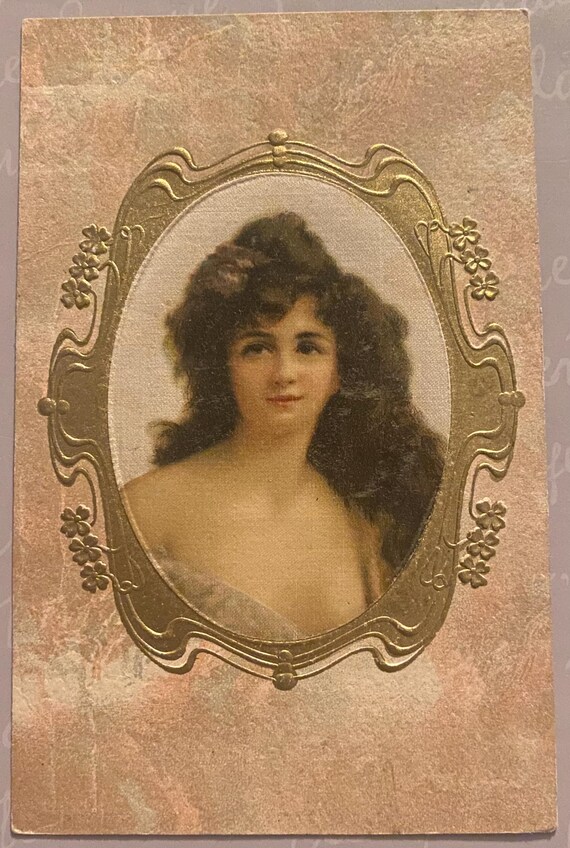 STATUETTE DE FEMME art nouveau 1900 EUR 70,00 - PicClick FR