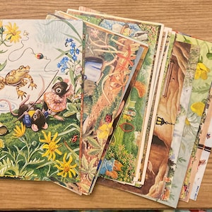 Häschen, Künstler Rasse hilft, Vintage-Postkarten herausgegeben von Medici, wählen Sie eine
