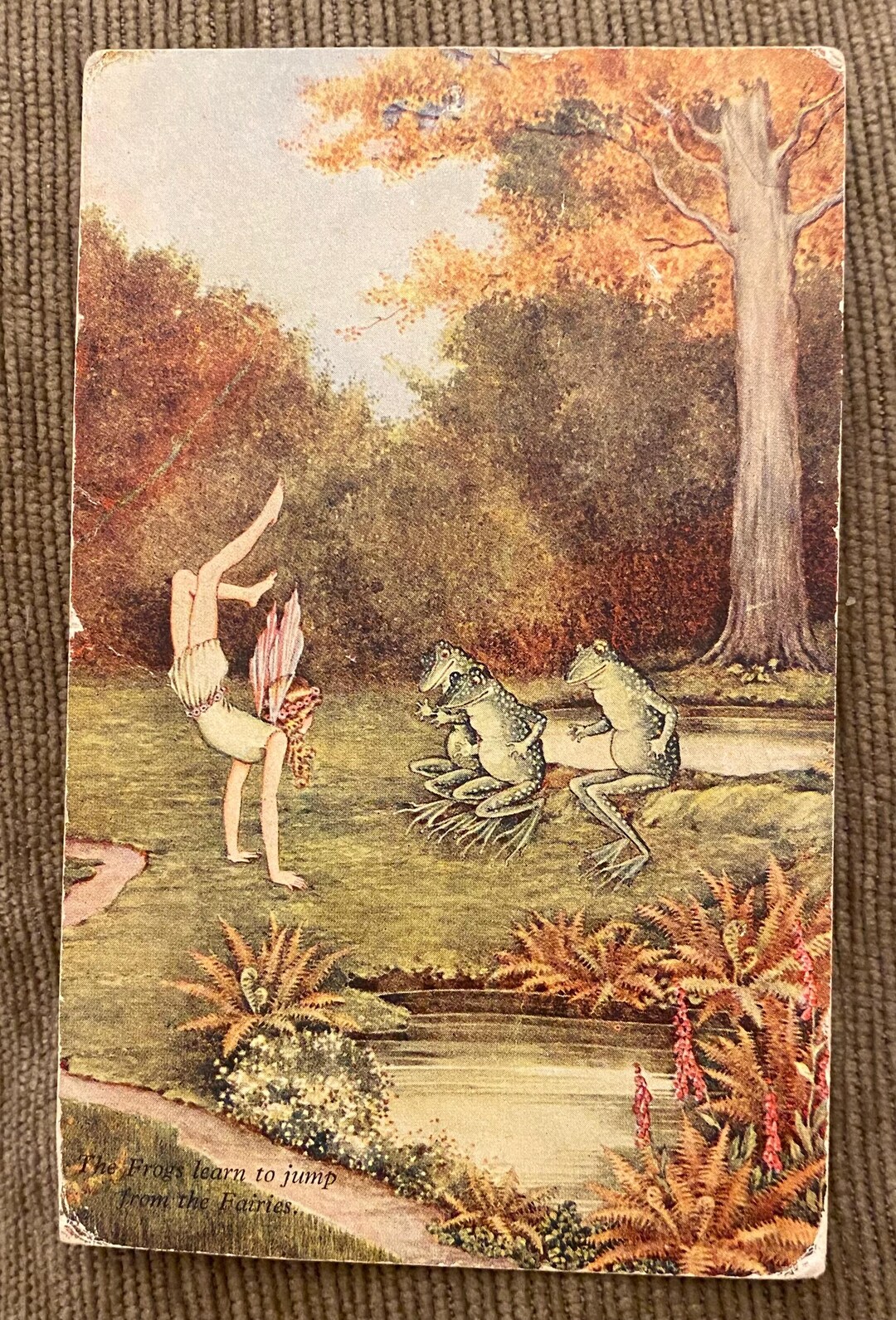 Artist Ida Rentoul Outhwaite Postcard, Bridget the Fairy Beauty Franked ...