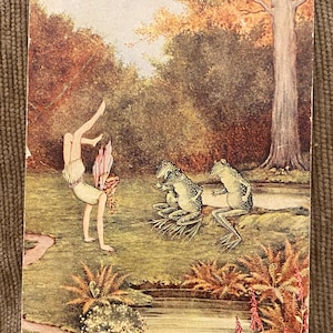 Künstlerin Ida Rentoul Outhwaite Postkarte, Bridget the Fairy Beauty Frankiert 1929