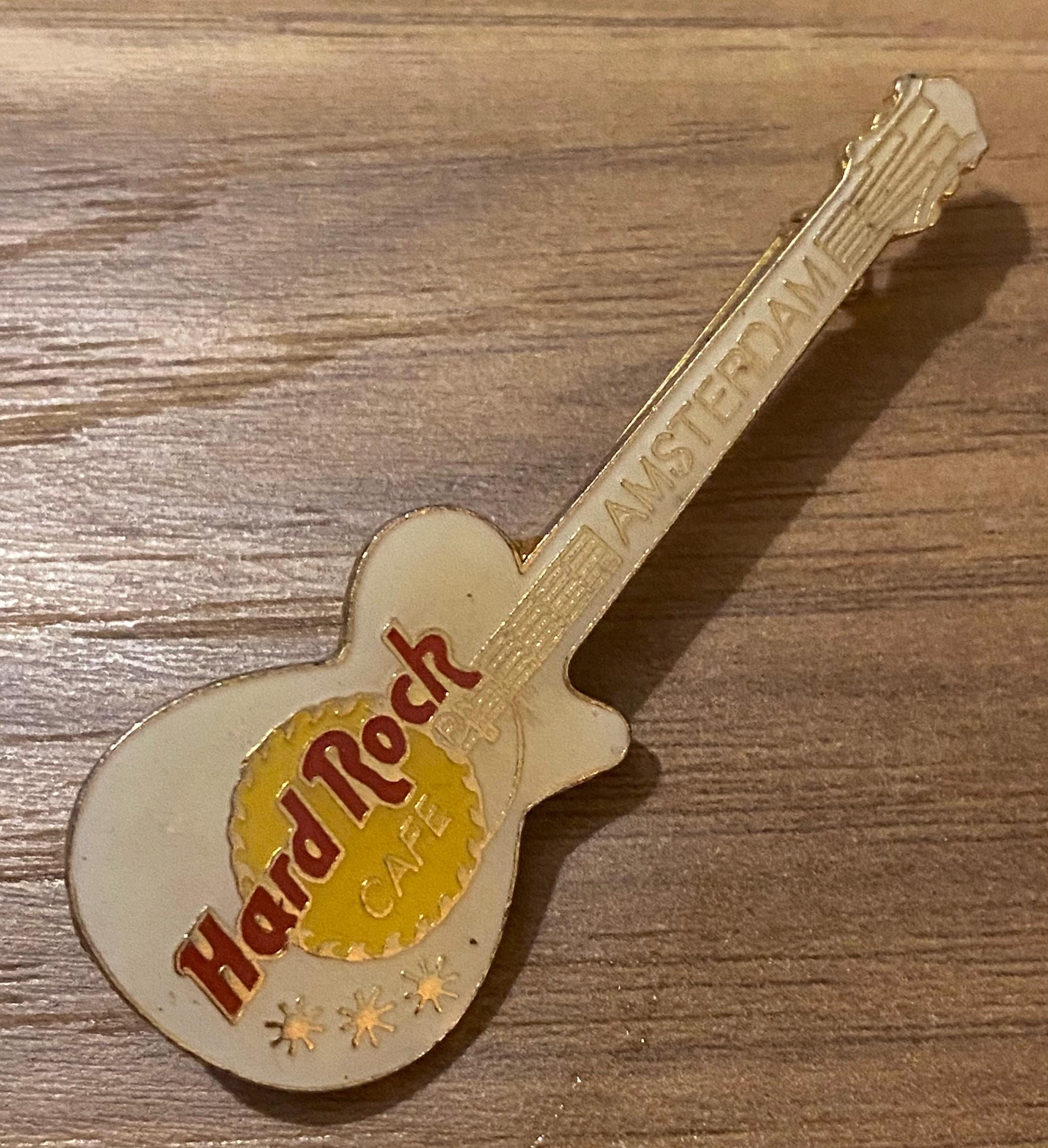非売品 Hard Rock Cafe AEROSMITH GUITAR PIN Hard Rock Cafe Niagara Falls Guitar Pin | Vintage Horseshoe