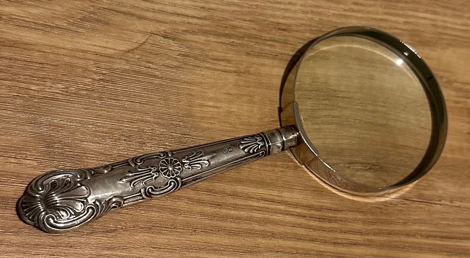 Lady's Antique Magnifying Glass Magnifier - Ruby Lane