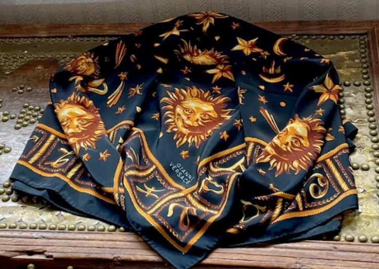 Versace Atelier Medusa Square Fabric 54 x 54 By Gianni Versace Himself