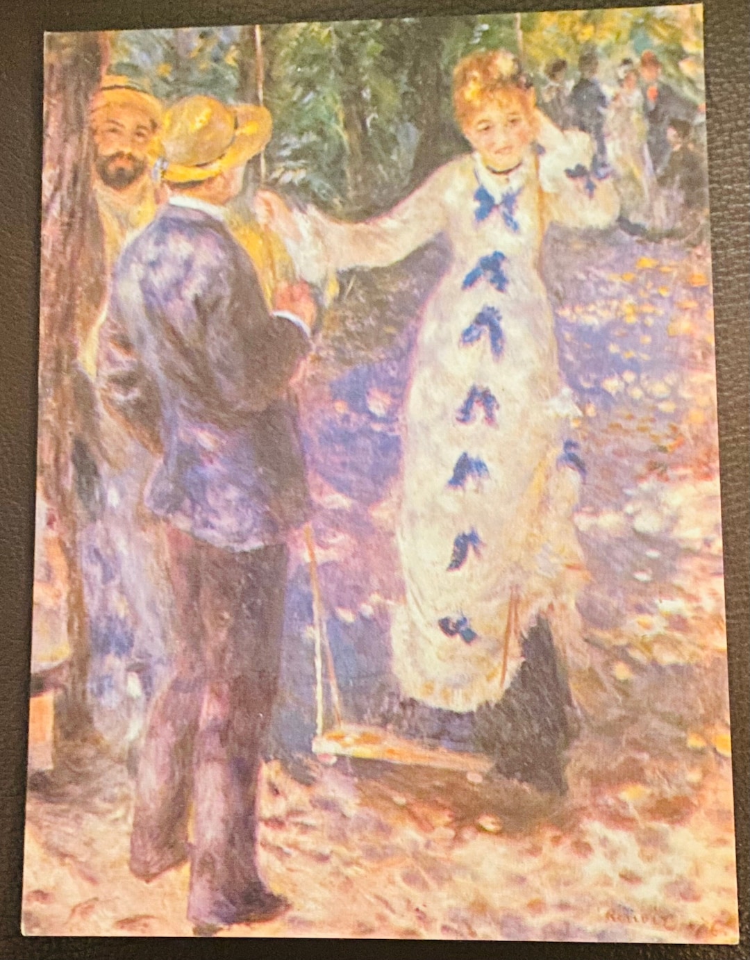renoir-print-the-swing-1876-athena-postcard-etsy