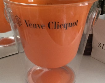 Boxed Veuve Clicquot Champagne Bucket, Vintage Barware