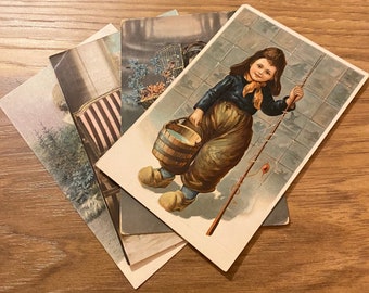 Antique Postcards, English Children, 1910s PLEASE CHOOSE