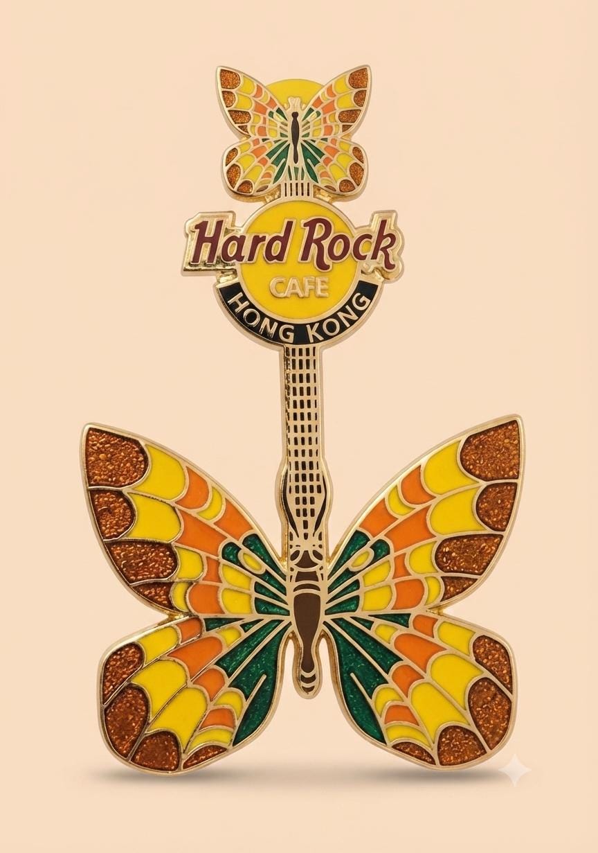 Hard Rock Christmas Pins - Etsy