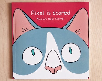Pixel is Scared Children's Book – Cat Story, Ages 0-5