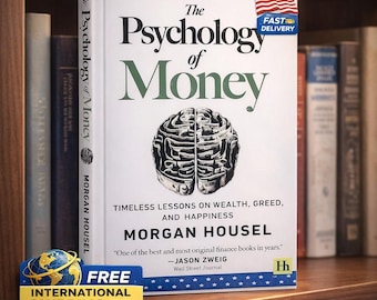 The Psychology of Money Book | Morgan Housel Finance Reading (Fast Delivery)