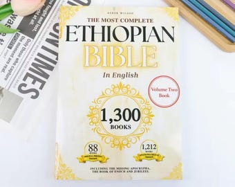 The Most Complete Ethiopian Bible In English | 1,300 Books