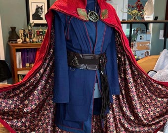Mystic Sorcerer Costume – Doctor Strange Inspired Cinematic Cloak Cosplay Outfit