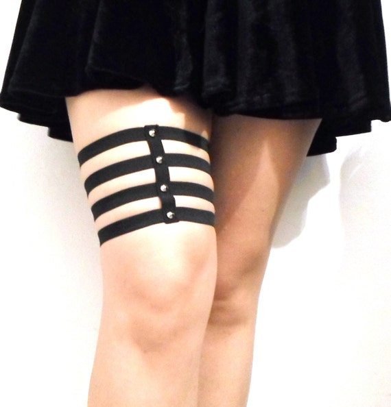 Items similar to Elastic Studded Garter on Etsy